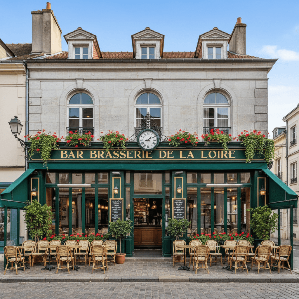Bar-brasserie 160m² à Nantes : terrasse - licence IV