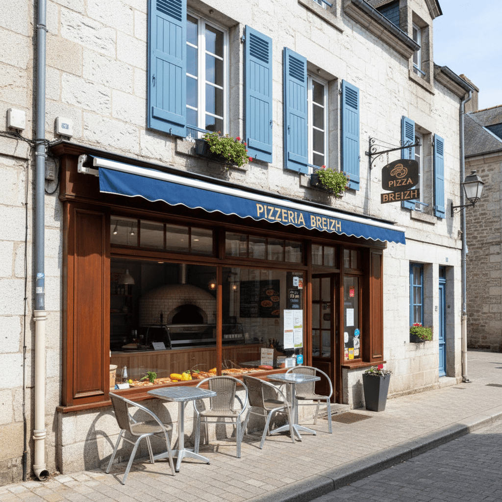Fast-food à Rennes : cuisine équipée - cave/réserve