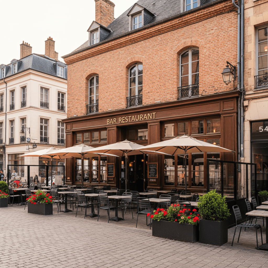 Restaurant à Toulouse : terrasse - licence IV