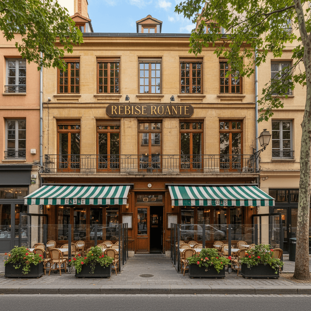 Restaurant 110m² à Lyon : terrasse