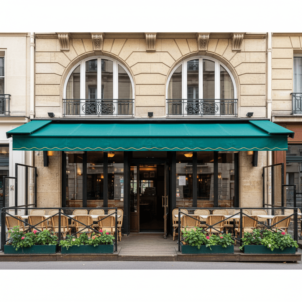 Restaurant 1 couverts à Paris : extraction