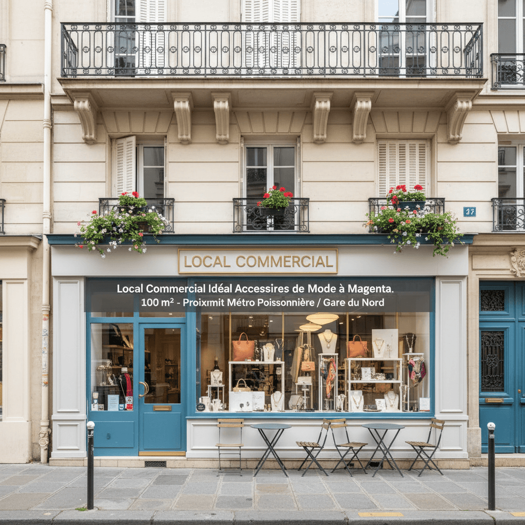 Local Commercial Idéal Restauration à Magenta