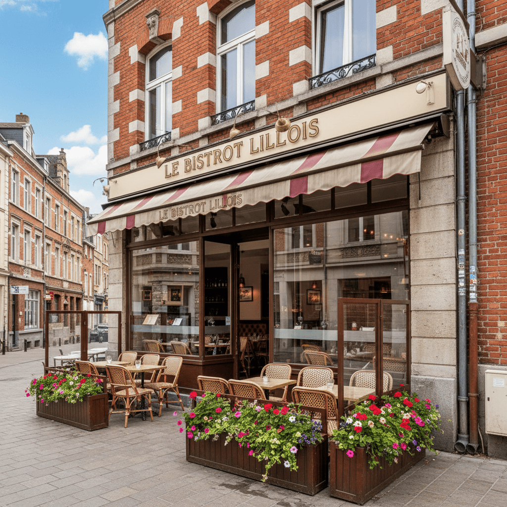 Restaurant à Lille : terrasse - licence IV