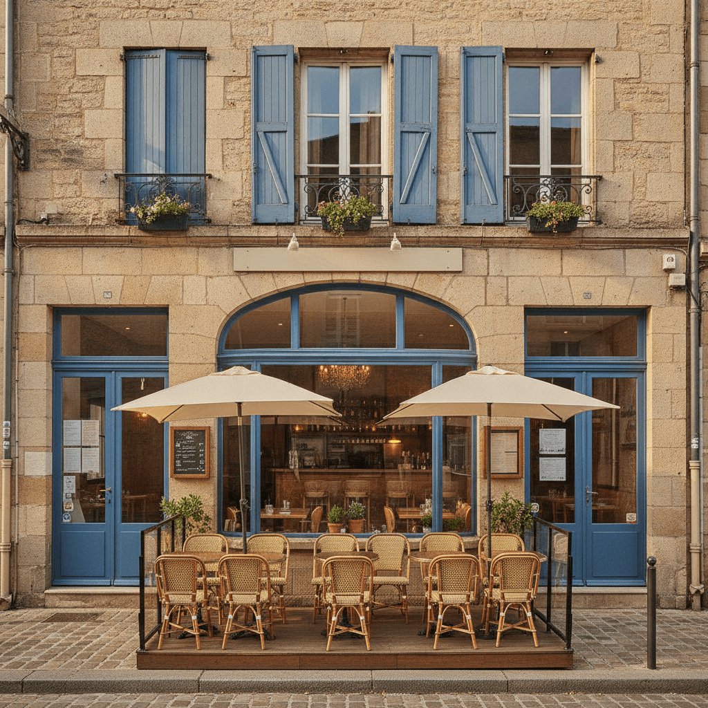 Restaurant 150m² à Angers : extraction - cuisine équipée