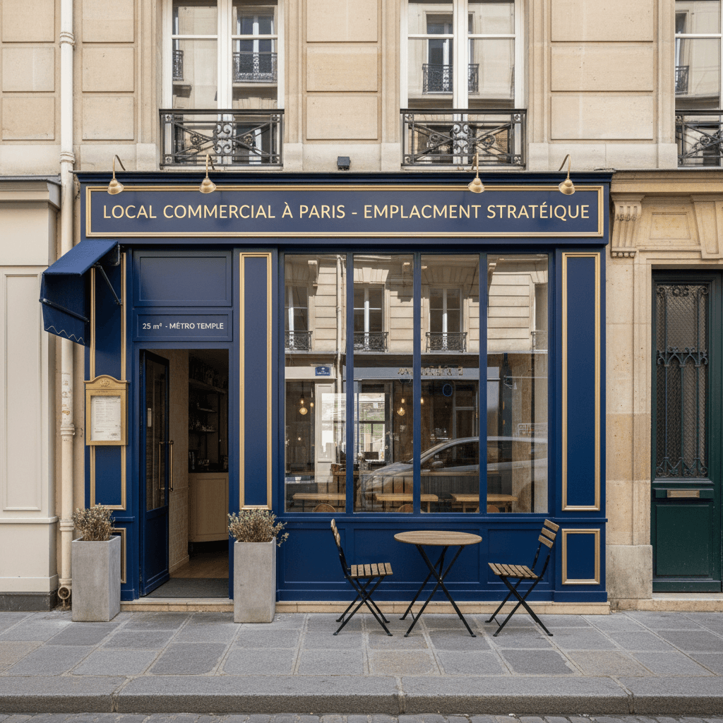 Local commercial à Paris - Emplacement stratégique