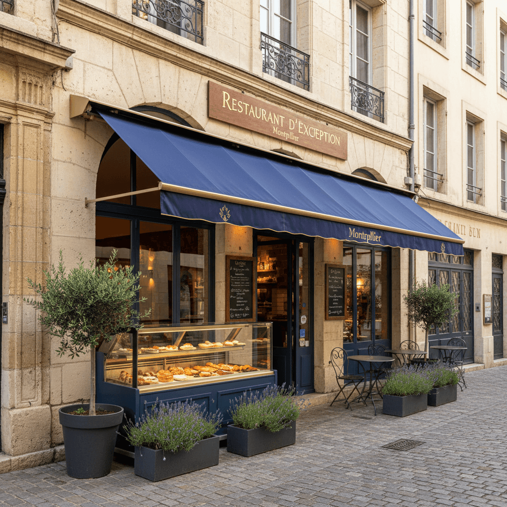 Restaurant 250m² à Montpellier : terrasse - licence IV