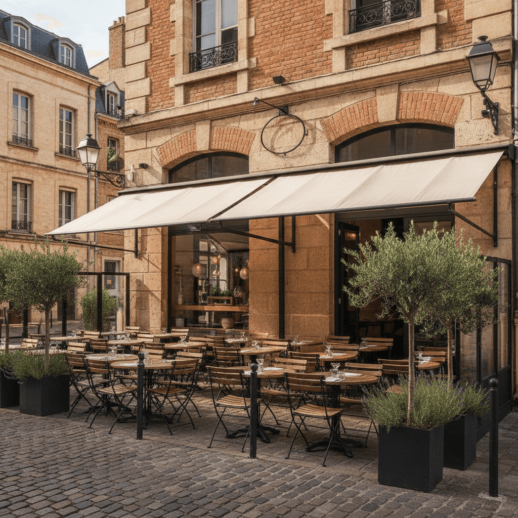 Restaurant à Toulouse : terrasse - licence IV