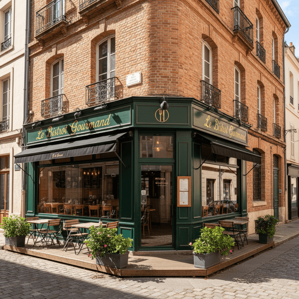 Restaurant 90m² à Toulouse : terrasse - licence IV