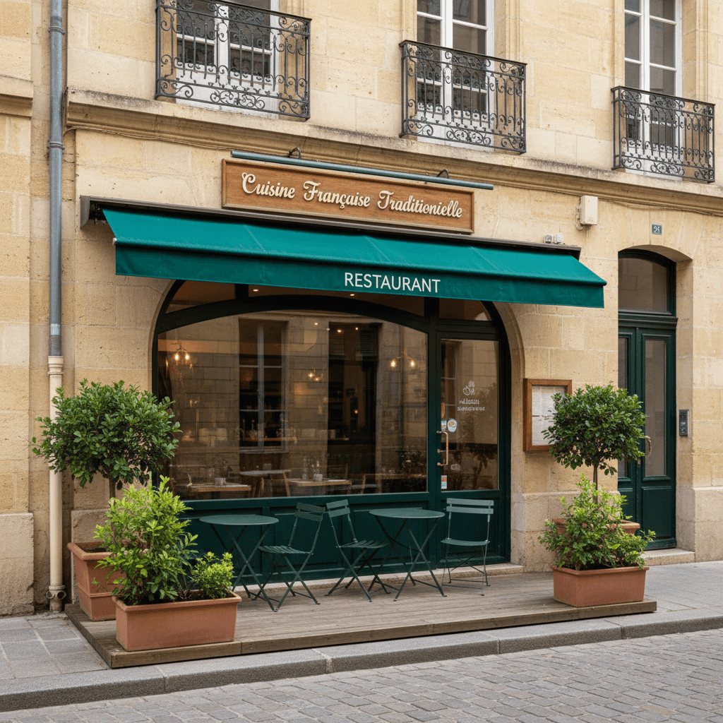 Restaurant 198m² à Bordeaux : extraction - cuisine équipée