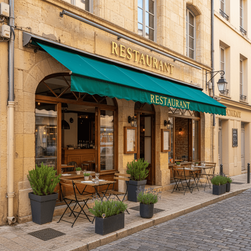 Restaurant 90m² à Aix-En-Provence : extraction