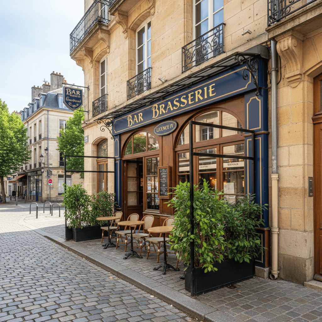 Bar-brasserie 100m² à Nantes : licence IV