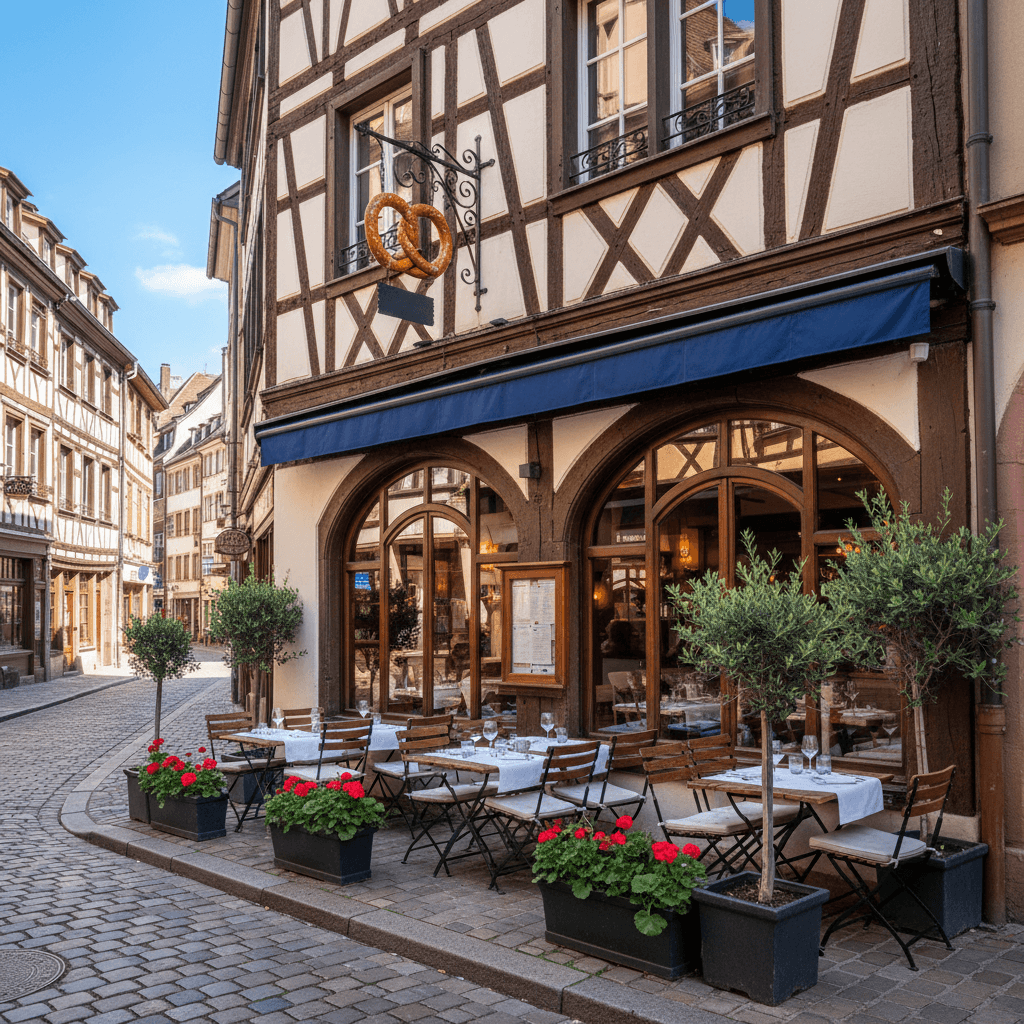 Restaurant à Strasbourg : terrasse - licence IV