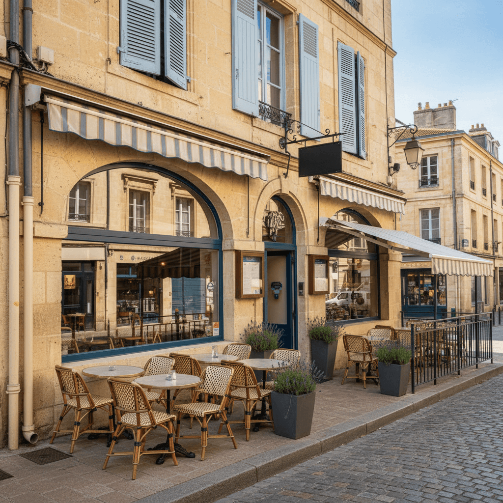 Restaurant 100m² à Bordeaux : extraction