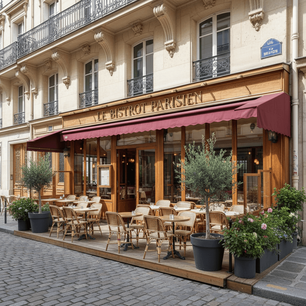 Restaurant 80 couverts à Paris : terrasse - licence IV en redressement