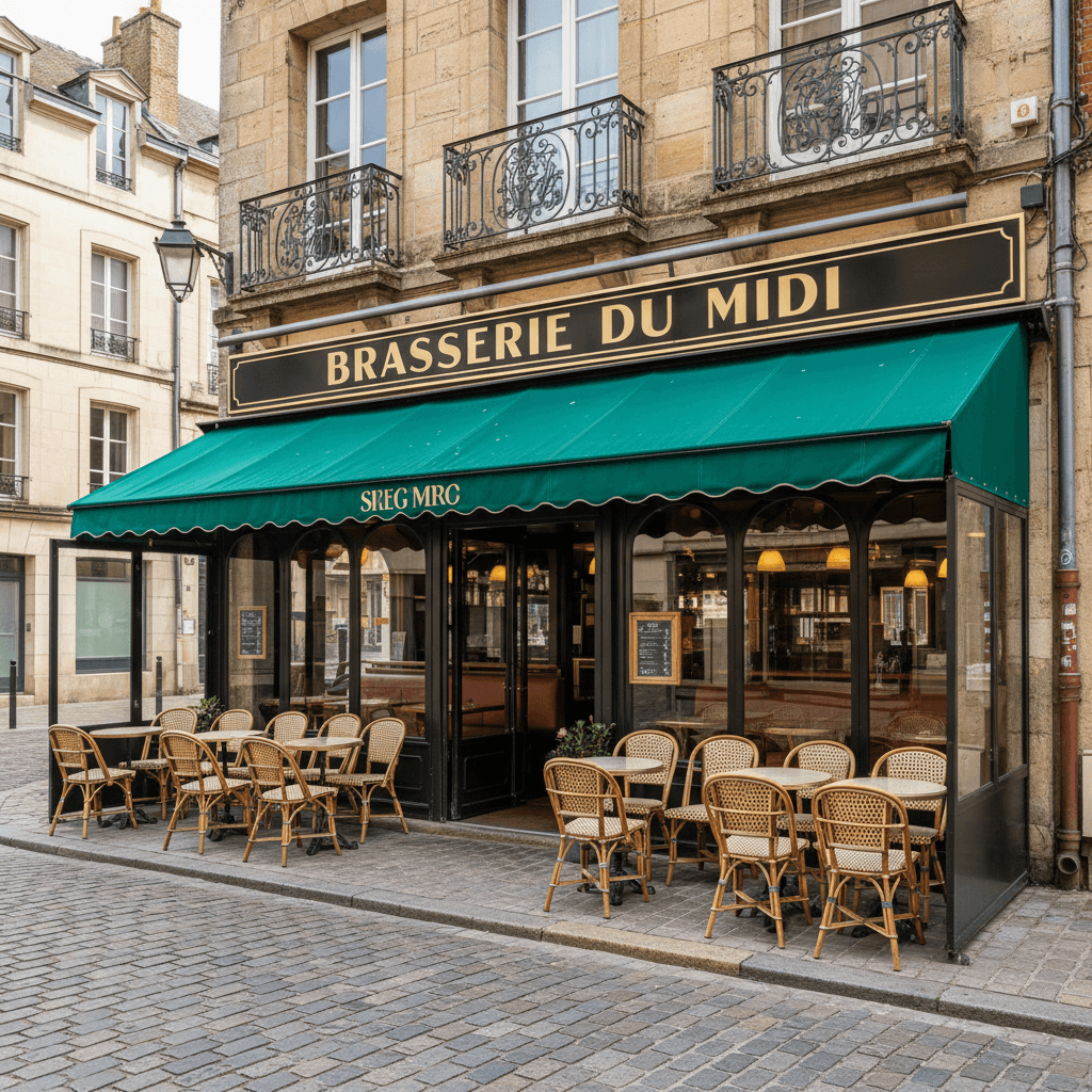 Bar-brasserie à Rouen : terrasse - licence IV