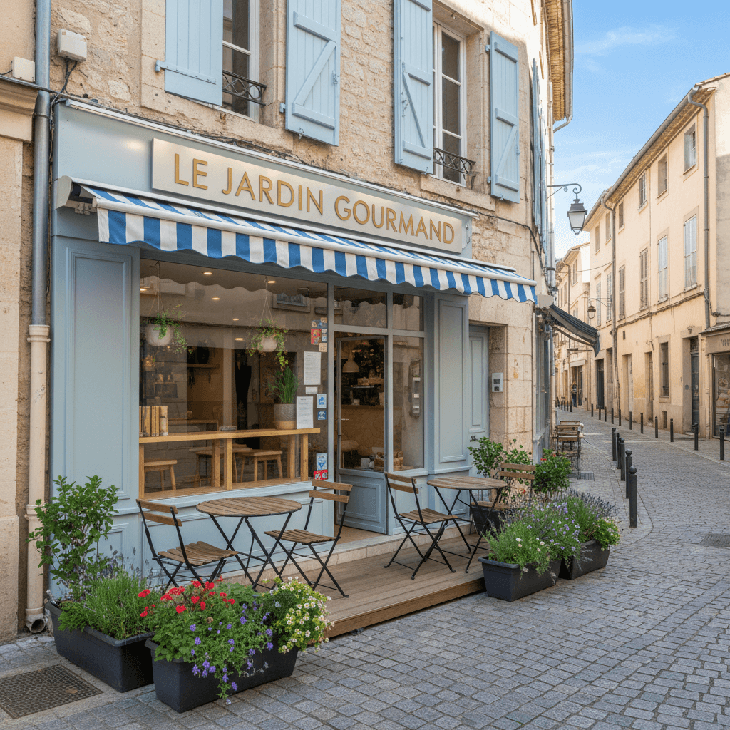 Snack 50m² à Montpellier : terrasse - extraction