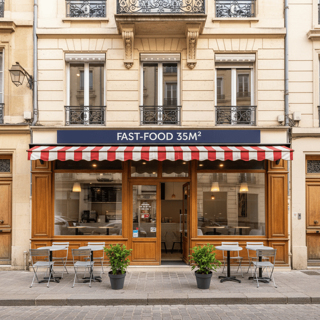 Fast-food 35m² à Lyon