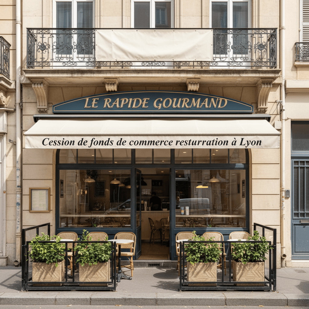 Fast-food 41m² à Lyon : extraction - cuisine équipée