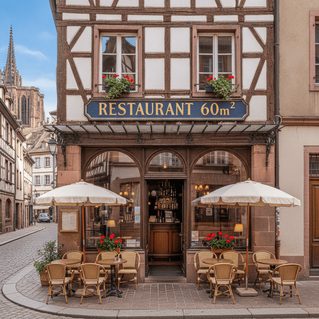 Restaurant 60m² à Strasbourg