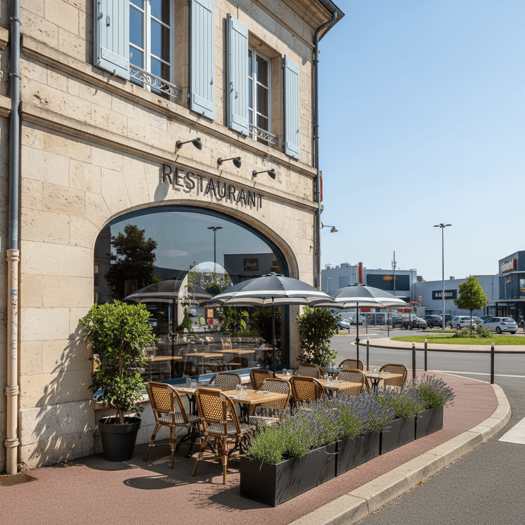 Restaurant à Lyon : terrasse - licence IV