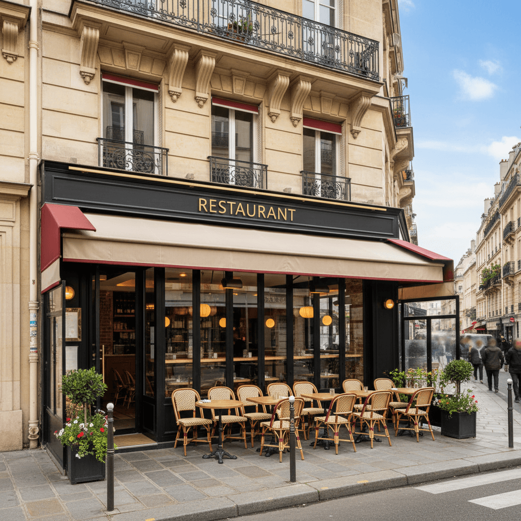 Restaurant clé en main à Paris - Emplacement stratégique