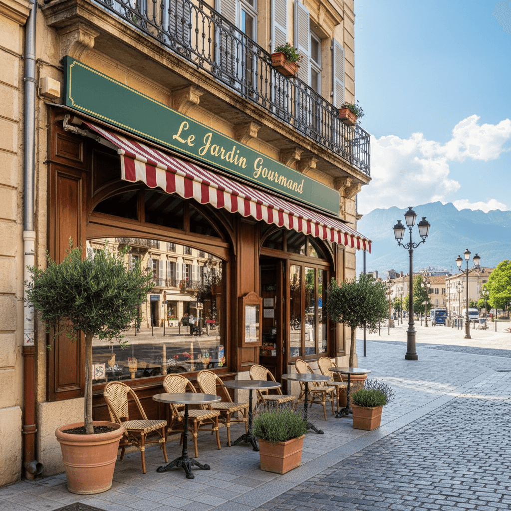 Restaurant 100m² à Grenoble : terrasse - licence IV