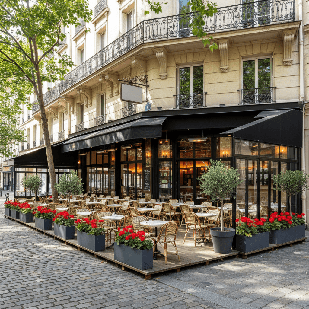 Restaurant clé en main avec terrasse au cœur de Paris