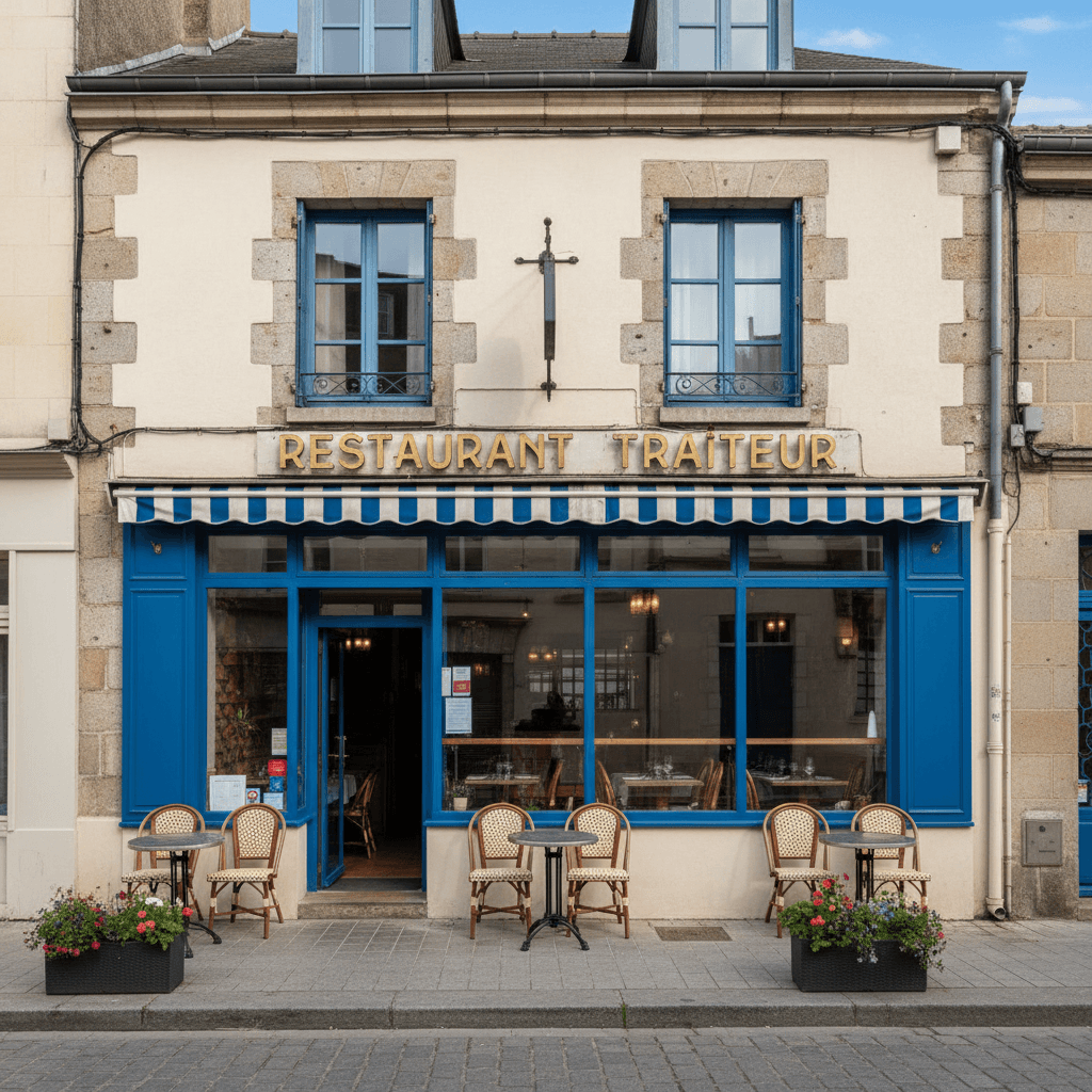 Restaurant 25m² à Nantes : terrasse - licence IV