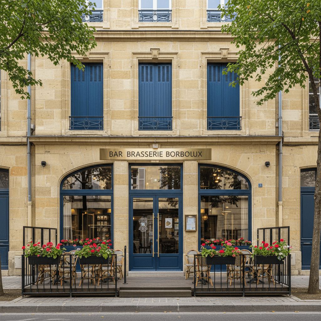 Bar-brasserie 65m² à Bordeaux : licence IV