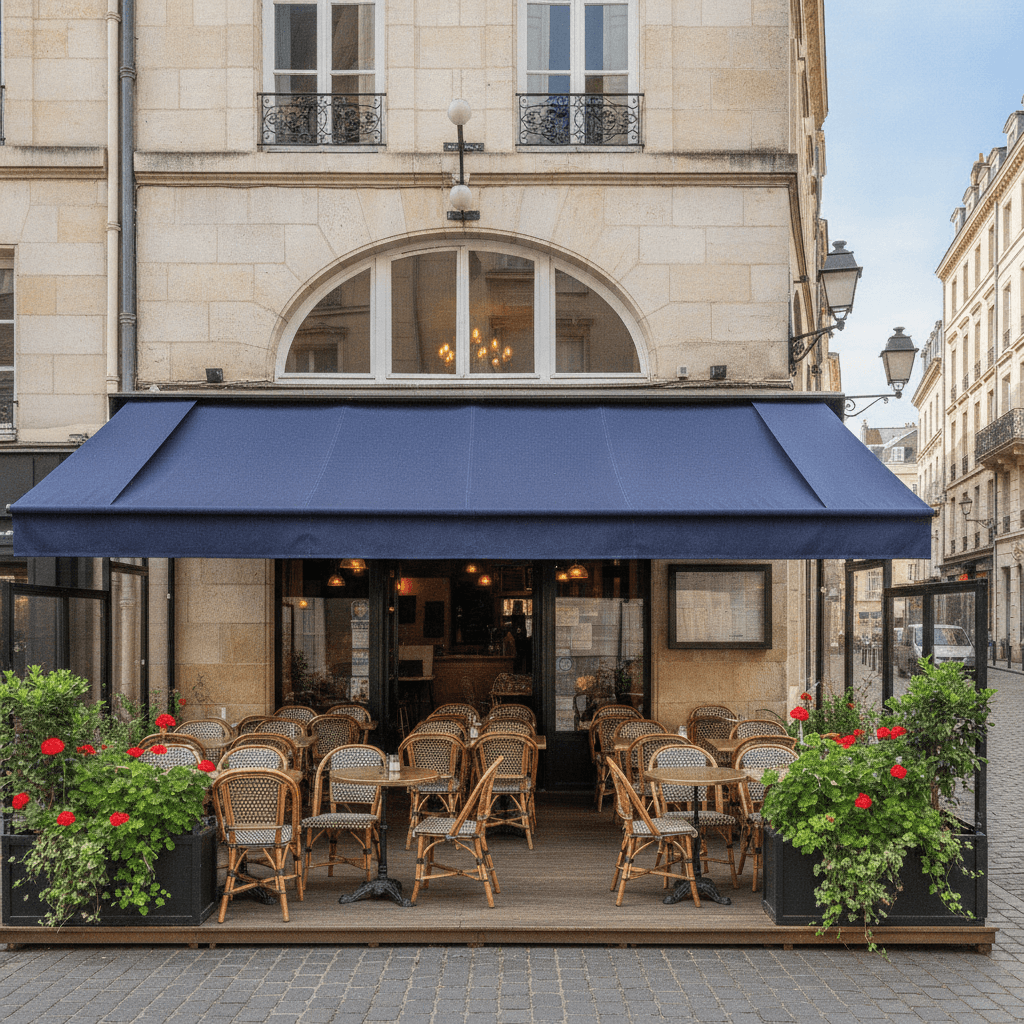 Restaurant 180m² à Nantes : terrasse - licence IV