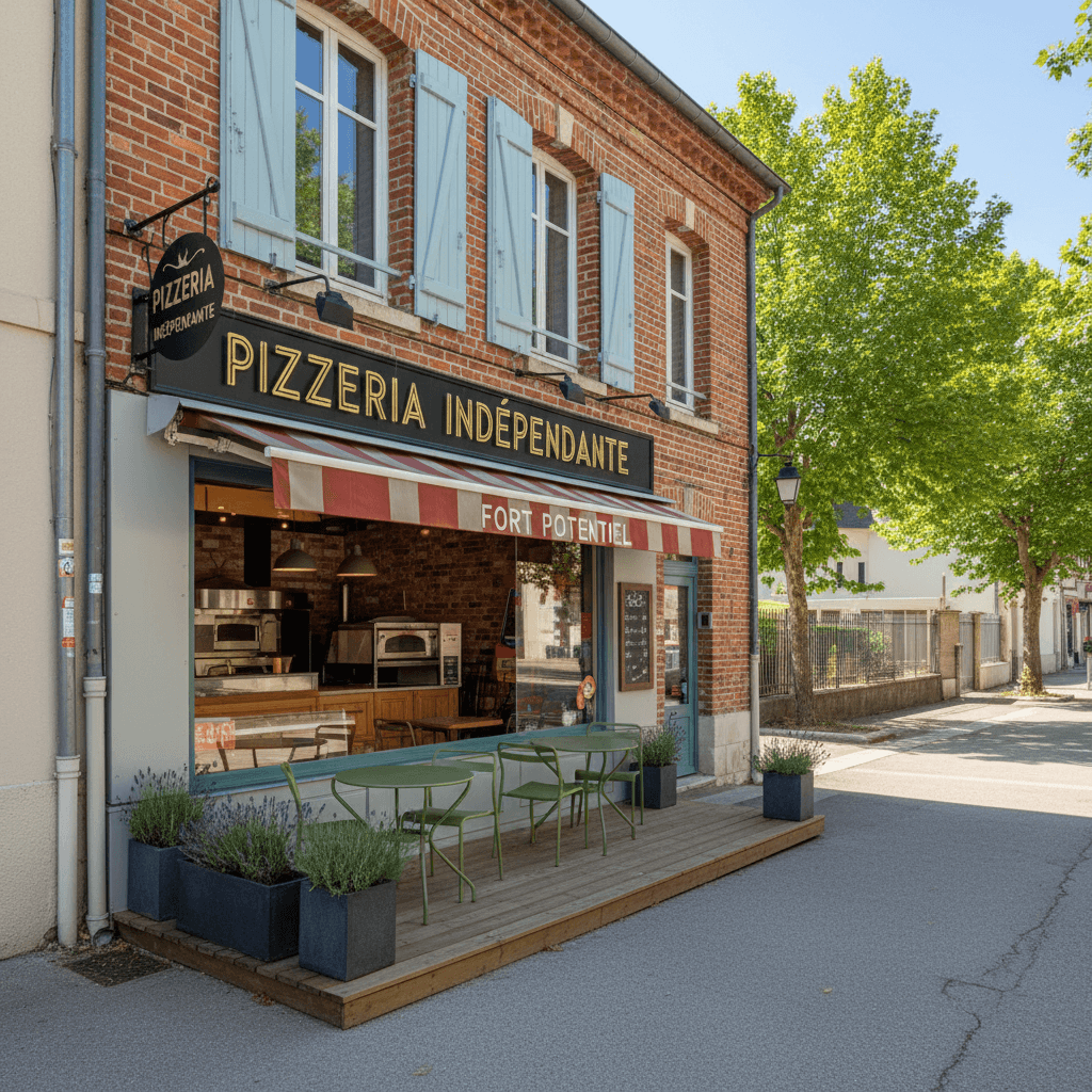 Fast-food 120m² à Toulouse : terrasse - licence IV