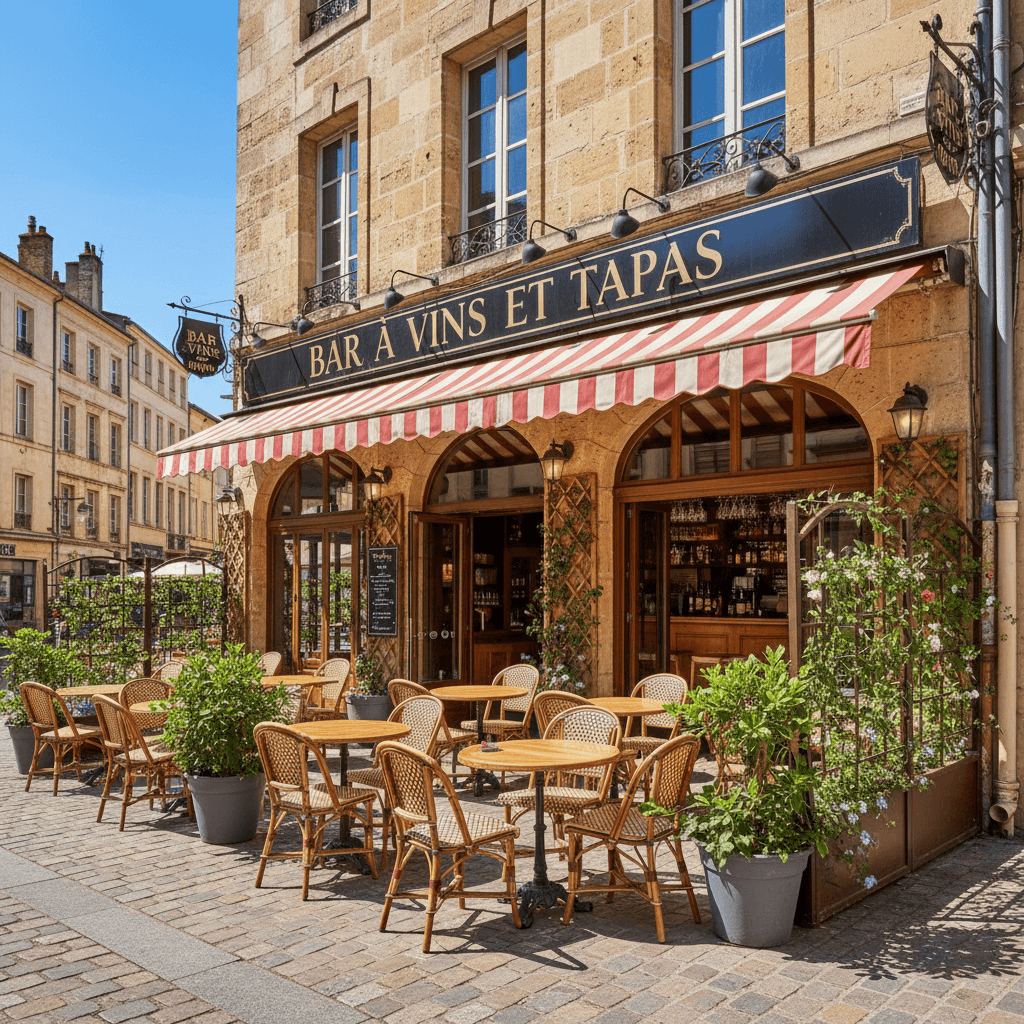 Bar à Vins et Tapas avec Terrasse à Toulouse