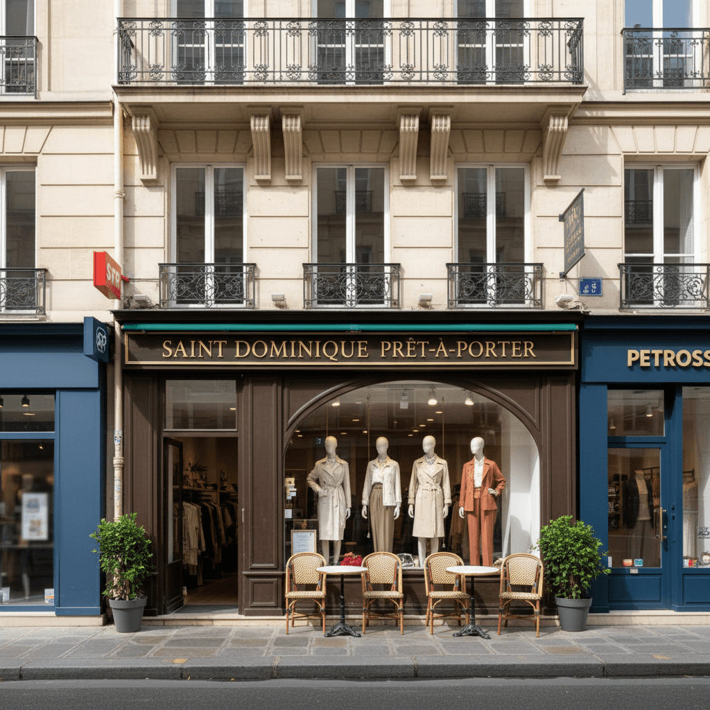 Local Commercial Prêt à Porter à Saint Dominique