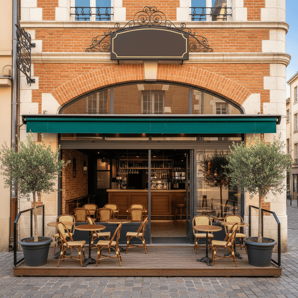 Restaurant 130m² à Toulouse : extraction