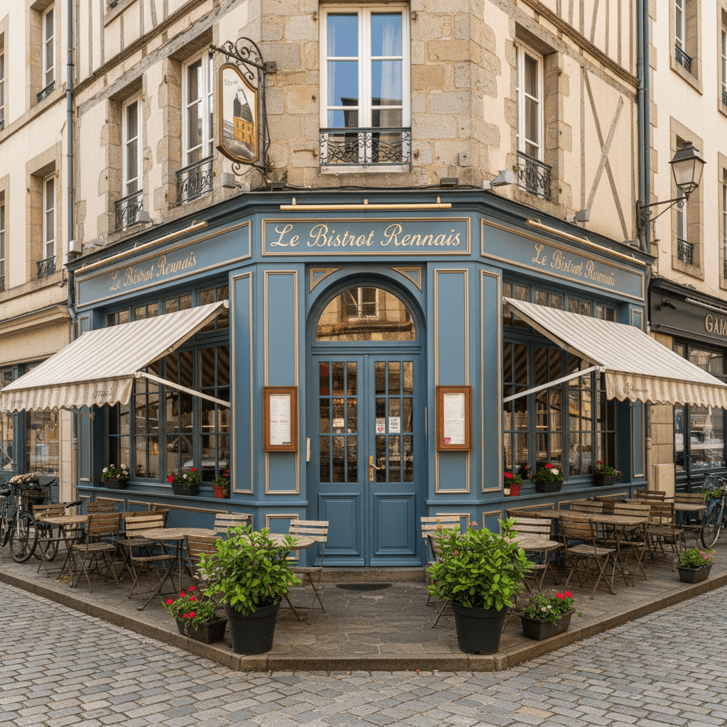 Restaurant à Rennes : terrasse - licence IV