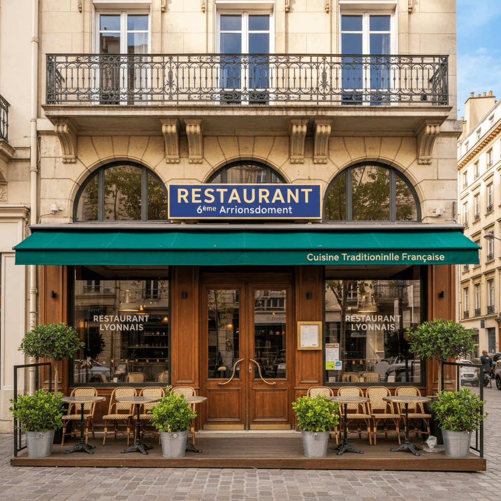 Restaurant 135m² à Lyon : extraction