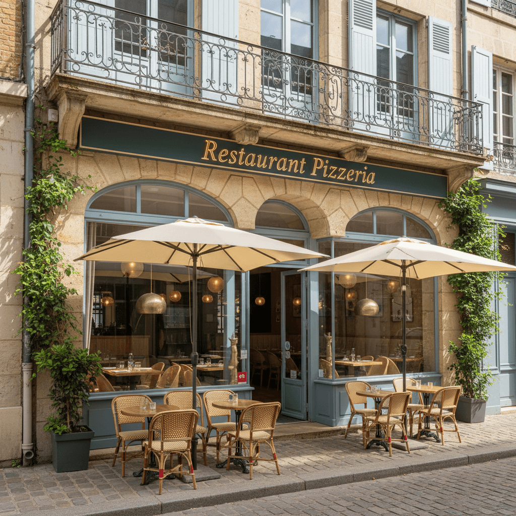 Restaurant 105m² à Nantes : terrasse - licence IV