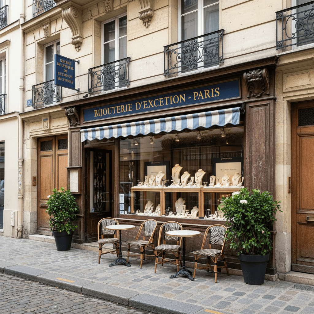 Bijouterie d'exception à Paris - Emplacement premium