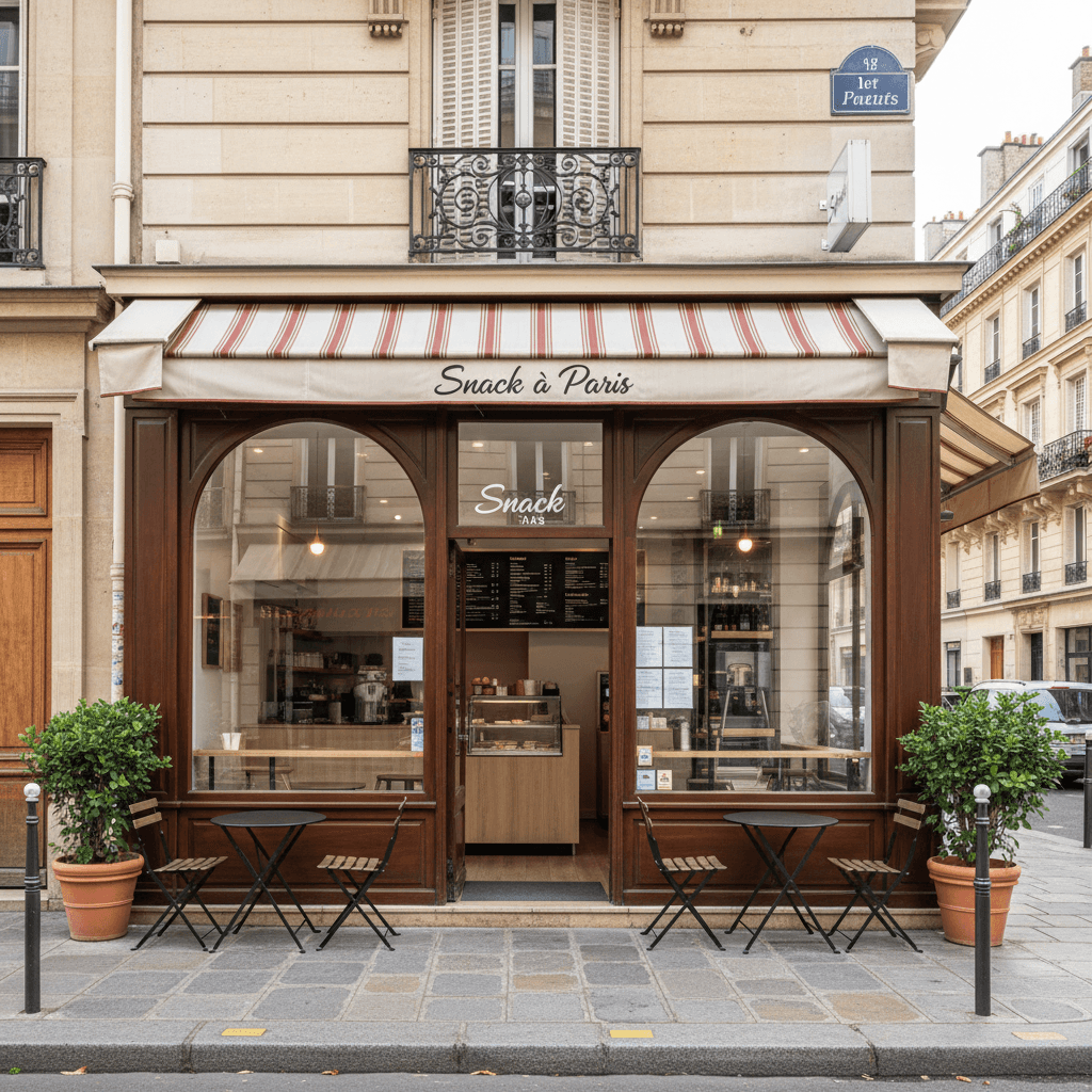 Snack 25m² à Paris