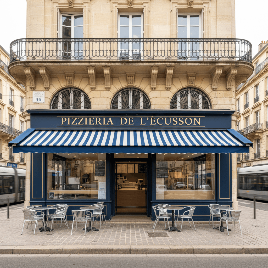 Fast-food 120m² à Montpellier : terrasse - extraction