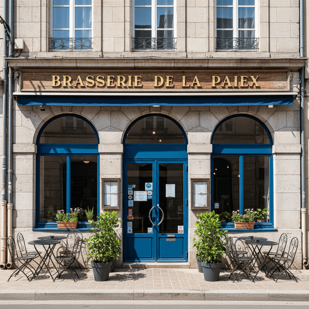 Bar-brasserie 110m² à Rennes : terrasse - licence IV