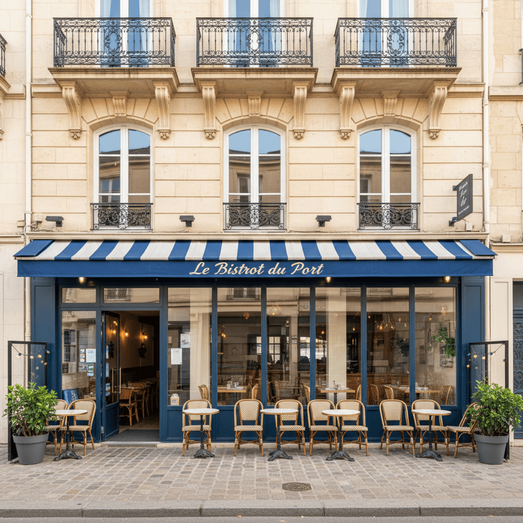 Restaurant 60m² à Le Havre : terrasse - licence IV