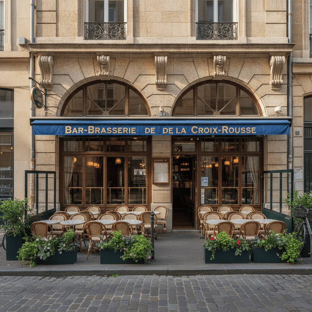 Bar-restaurant 52 couverts à Lyon : terrasse - licence IV