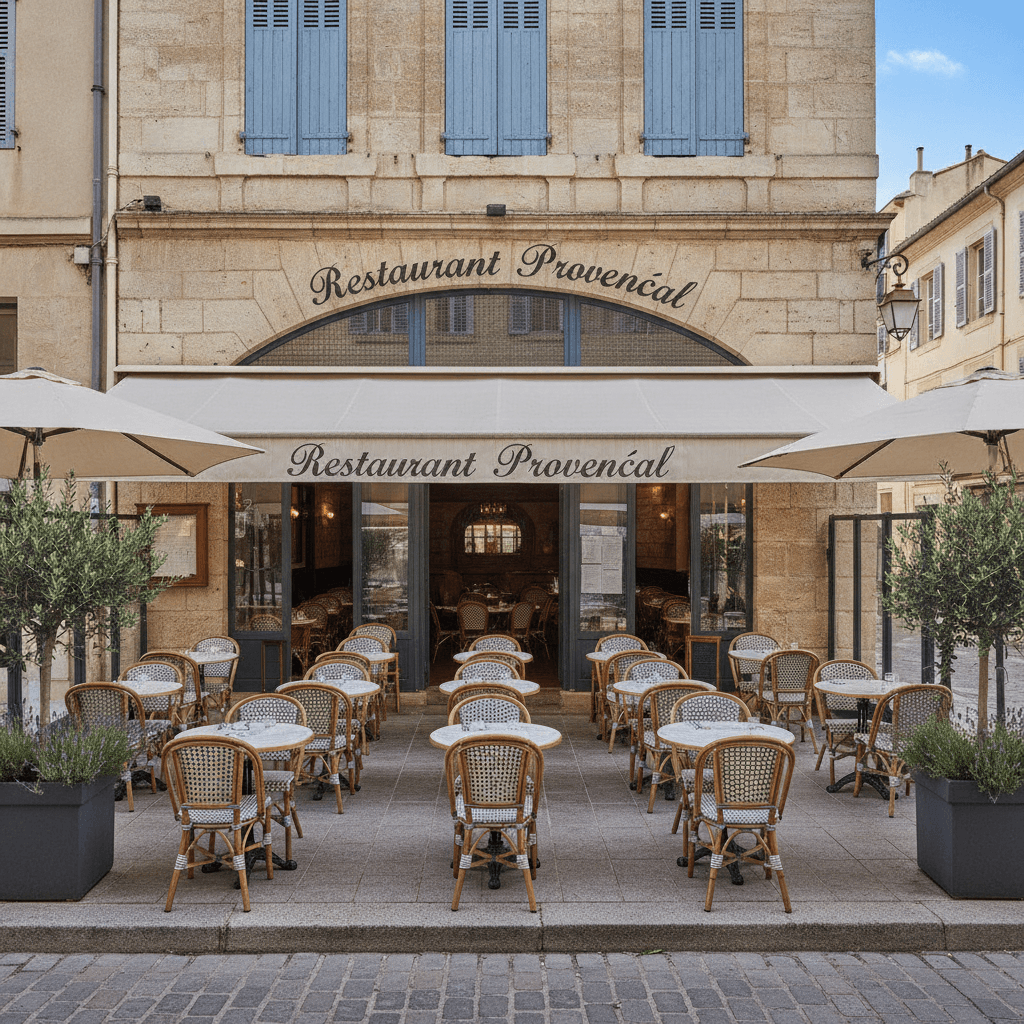 Restaurant 250m² à Marseille : terrasse - licence IV