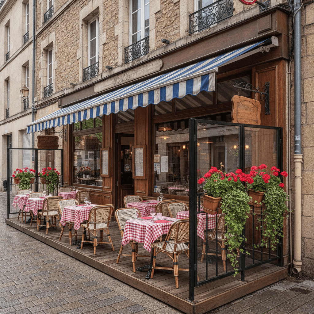 Restaurant à Rennes : terrasse - licence IV