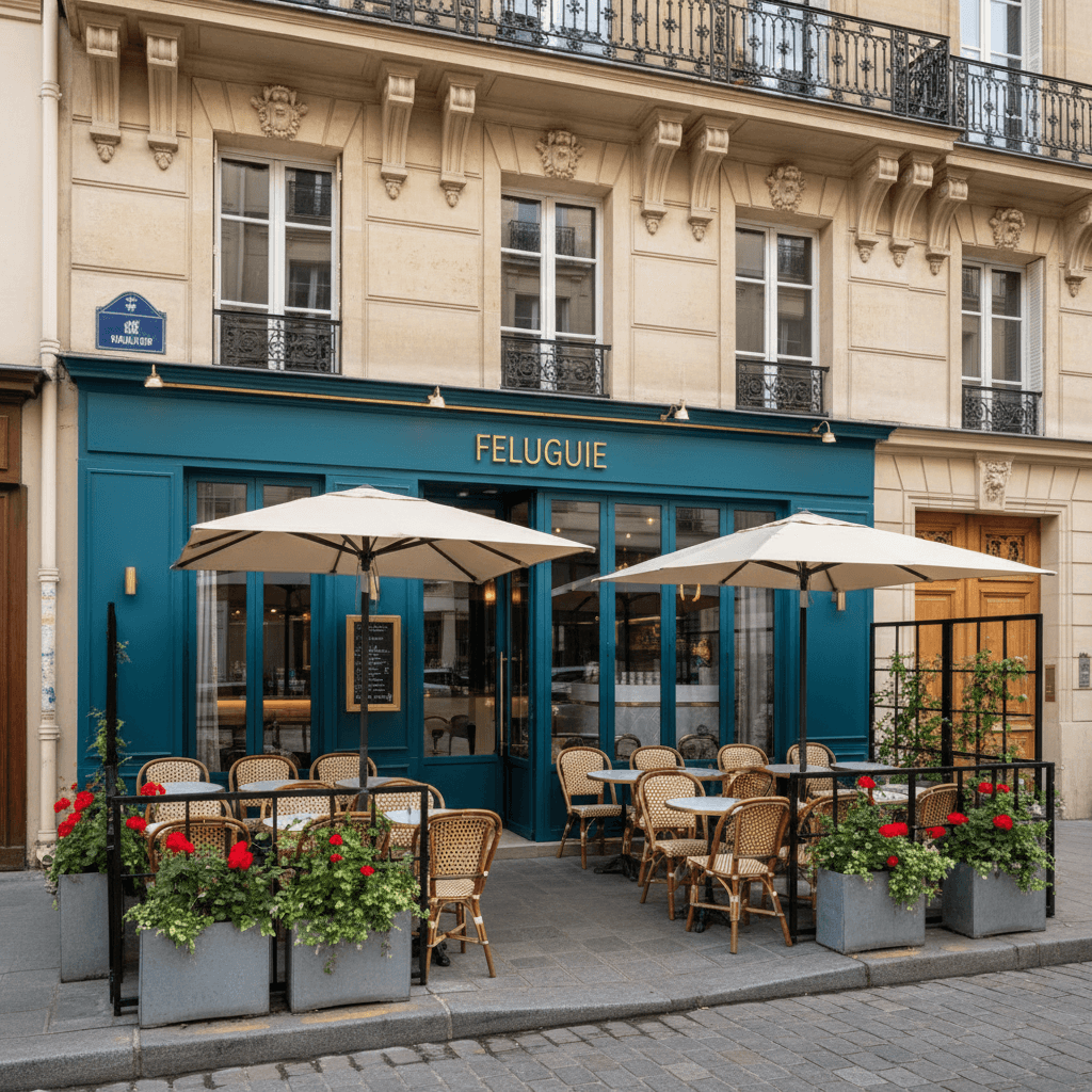 Local Restauration Rénové à Montorgueil, Paris