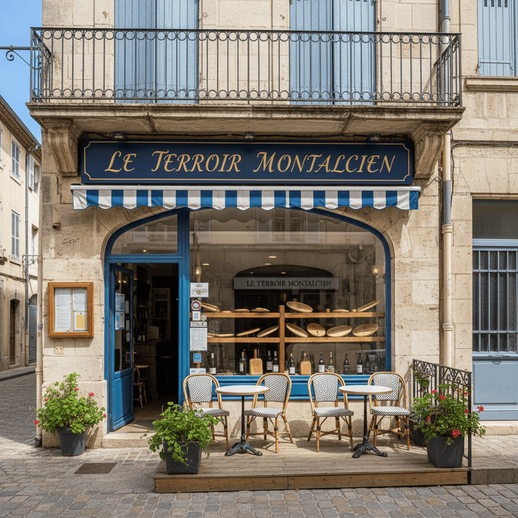 Restaurant 15m² à Montpellier : terrasse - extraction
