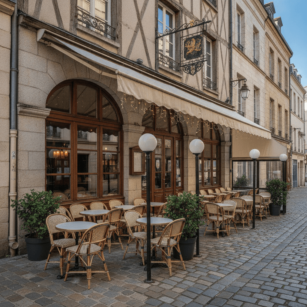 Bar-brasserie à Rouen : terrasse - licence IV
