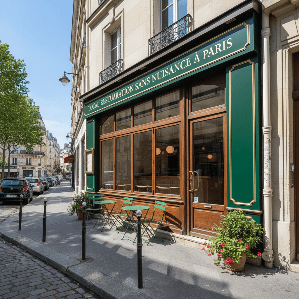 Local Restauration sans Nuisance à Paris