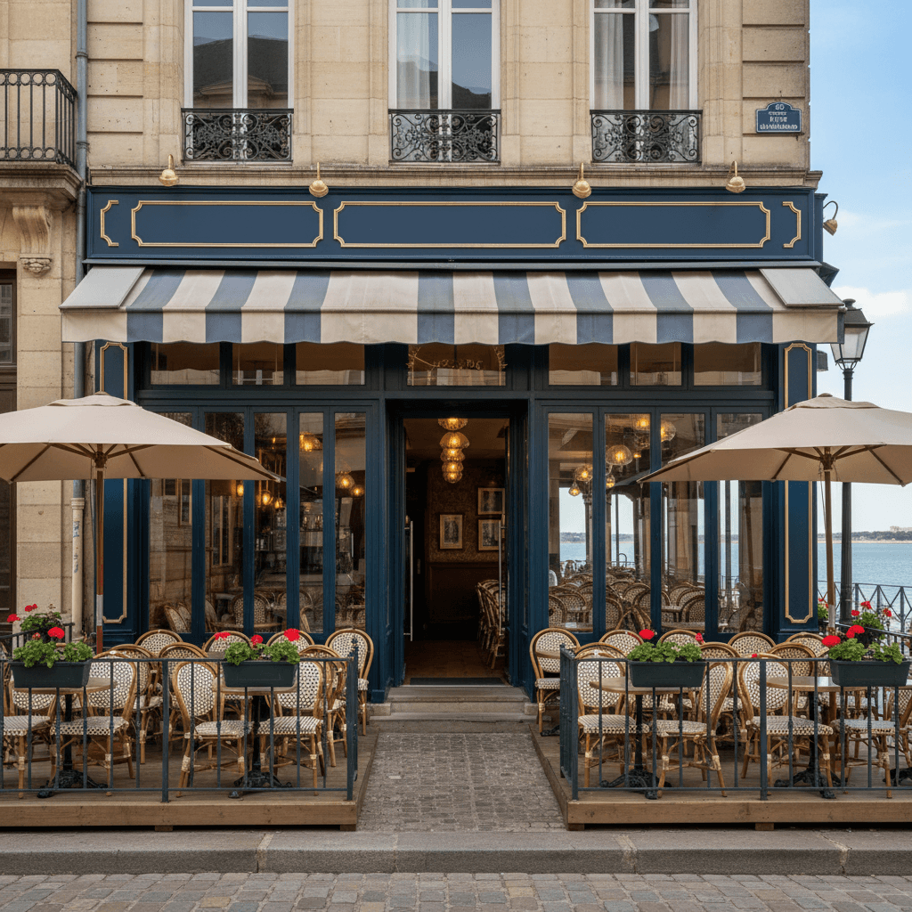 Bar-brasserie à Nantes : terrasse - licence IV